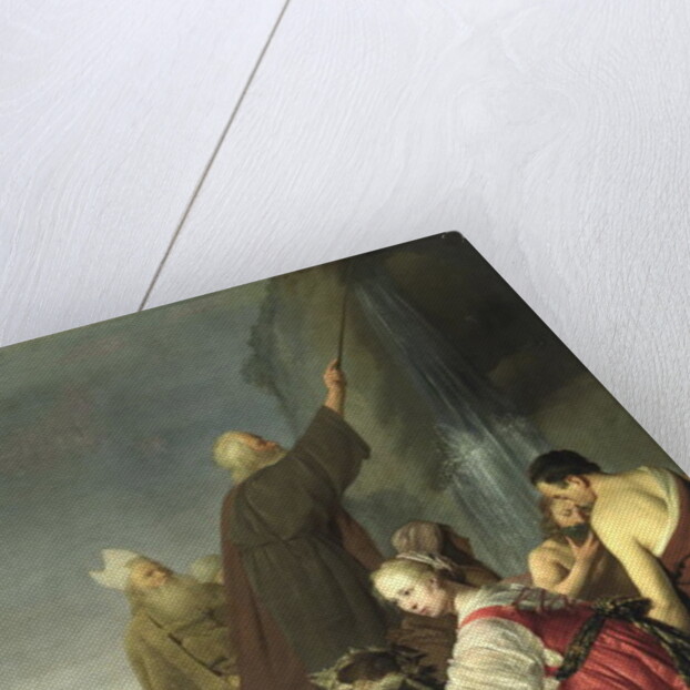 Moses Striking Water from the Rock, 17th century by Salomon de Coninch