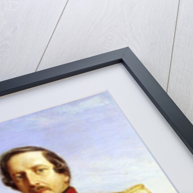Portrait of Napoleon III 1852 by Felix Francois Barthelemy Genaille