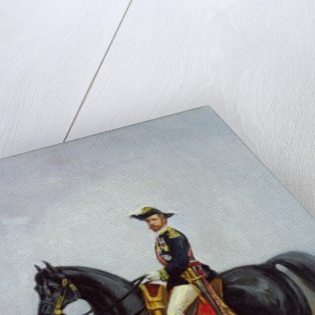 Equestrian Portrait of General George Ernest Boulanger by Daniel Alexander Williamson