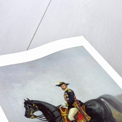 Equestrian Portrait of General George Ernest Boulanger by Daniel Alexander Williamson