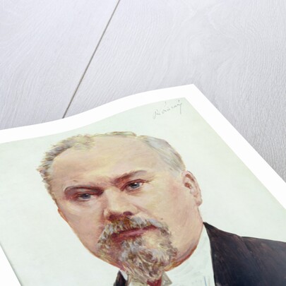 Portrait of Raymond Poincare 1915 by Joseph Felix Bouchor