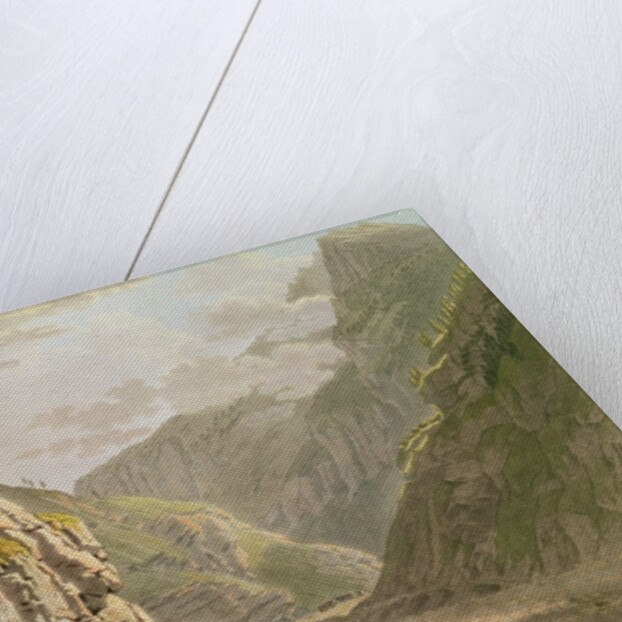 View of the Galerie d'Algaby near the Valais Border, 1811 by Mathias Gabriel Lory