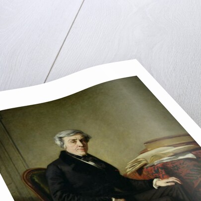 Portrait of Jules Michelet by Thomas Couture
