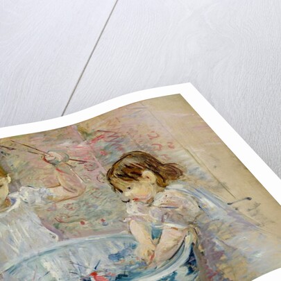 Children at the Basin, 1886 by Berthe Morisot