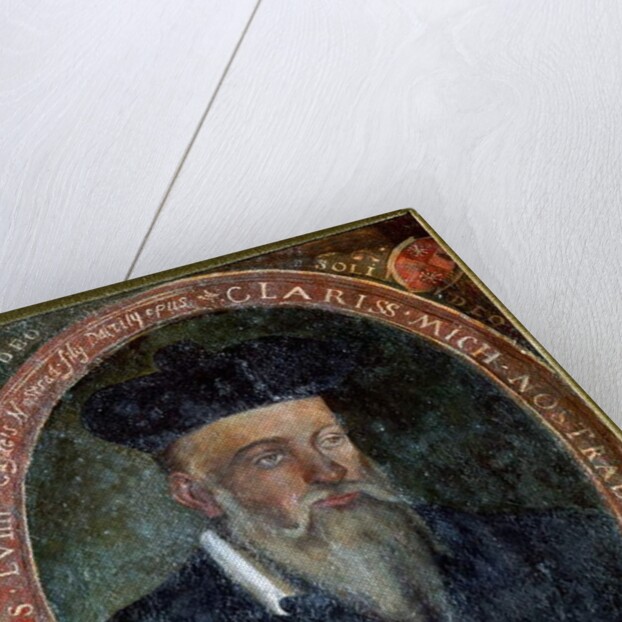 Portrait of Michel de Nostradame by Cesar Nostradamus