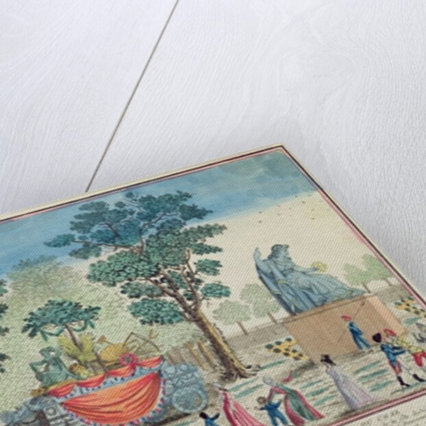 Procession of the Chariot of Agriculture after the 'Day of the Supreme Being', c.1794 by French School