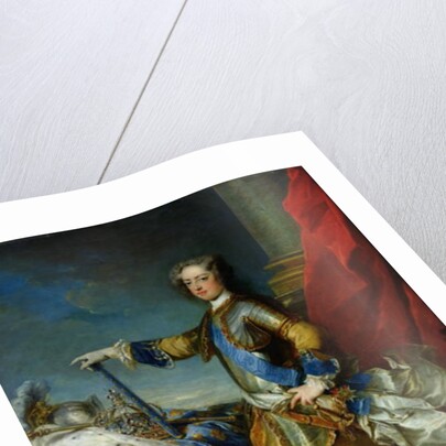Portrait of Louis XV King of France, c.1727 by Jean-Baptiste van Loo