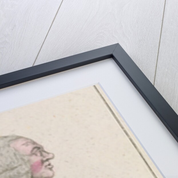 Caricature depicting the Farmer General going to consult with his chief civil servant in charge of welfare and taxes about their abolition by French School