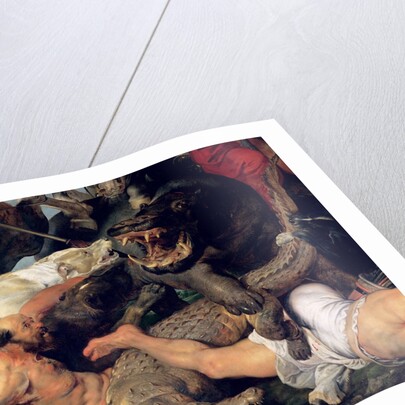 Hippopotamus and Crocodile Hunt, c.1615-16 by Peter Paul Rubens