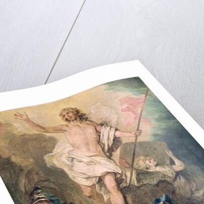 Study for the Resurrection for a painting intended for the Church of St. Leu and St. Gilles, Paris by Nicolas Bertin