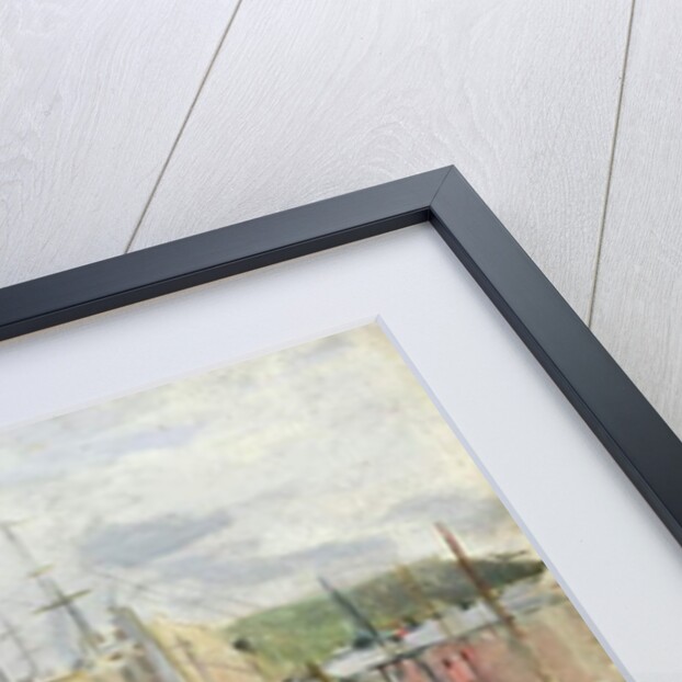 Boat building, 1874 by Berthe Morisot