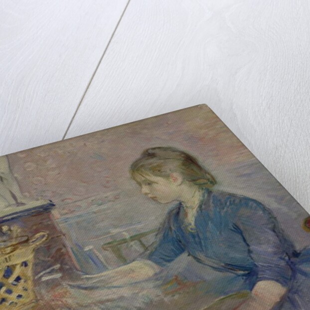 Paule Gobillard painting, 1887 by Berthe Morisot