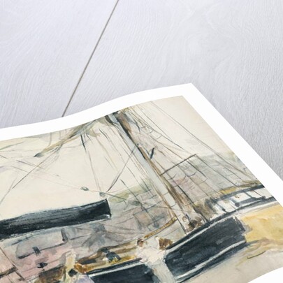 Boat on the Quay, 1875 by Berthe Morisot