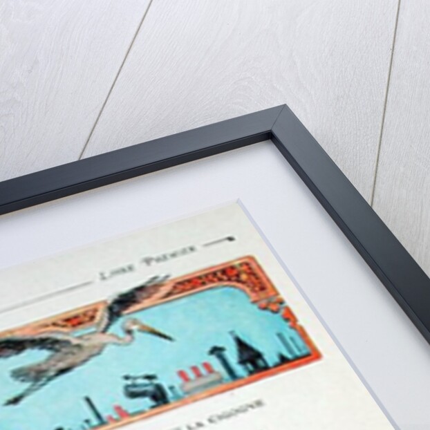 The Stork and the Fox by Benjamin (after) Rabier