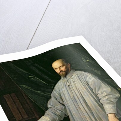 Jean Duvergier de Hauranne Abbot of Saint-Cyran, c.1646-48 by Philippe de Champaigne