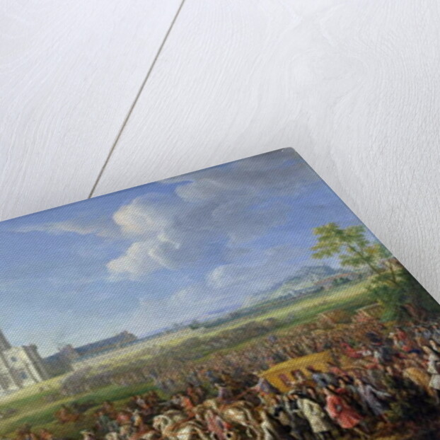 Louis XIV and his Entourage Visiting Les Invalides, 26th August 1706 by Pierre-Denis Martin