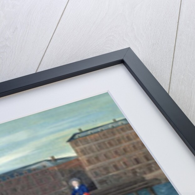 Fish Shop and Laundry Boat at the Quai de la Megisserie, c.1670 by French School