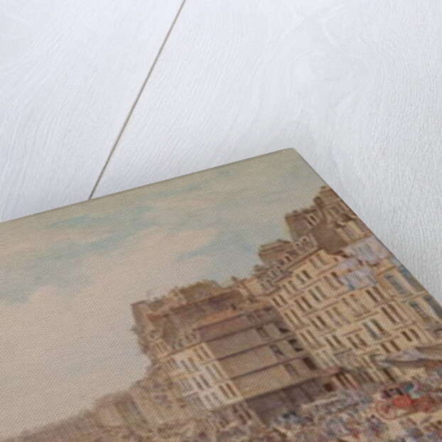 The Port au Ble and the Pont Notre-Dame, 1782 by Louis-Nicolas de Lespinasse