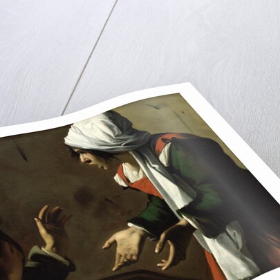 The Denial of St. Peter by Pensionante de Saraceni