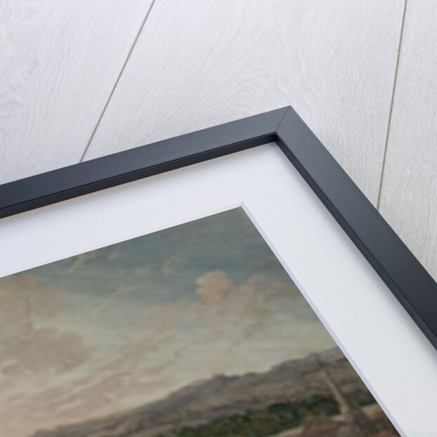 View of Place Dauphine and the Seine by French School