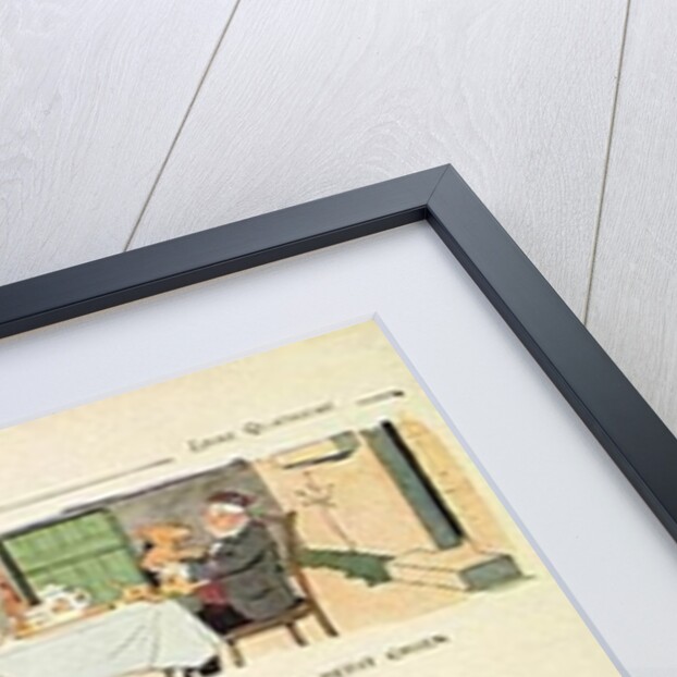 The Donkey and the Little Dog by Benjamin (after) Rabier