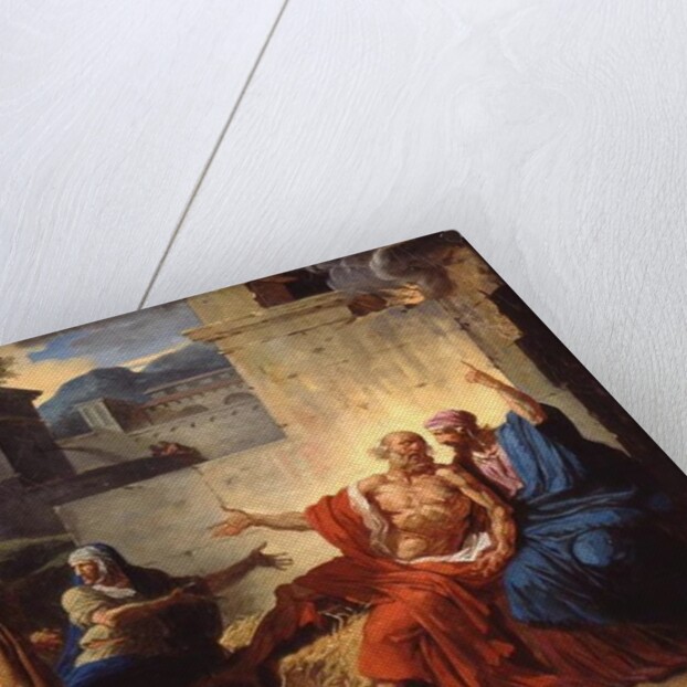 Job Being Scolded by his Wife, c.1790 by Francois Andre Vincent