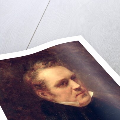 Portrait of Aimable-Guillaume-Prosper Brugiere Baron of Barante by Ary Scheffer