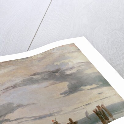 View of the Lagoon near Venice, 1826 by Richard Parkes Bonington