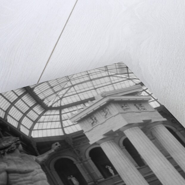 Ecole Nationale des Beaux-Arts, Palais des Etudes, the glass courtyard, c.1890-99 by Adolphe Giraudon