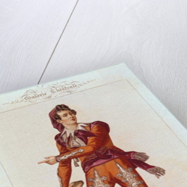 Joseph Isidore Samson in the role of Figaro in 'The Barber of Seville' by Lecurieux Lecurieux