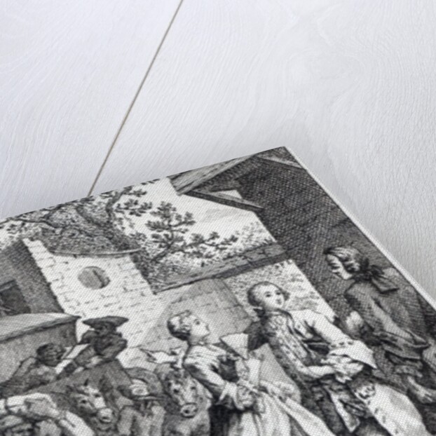 Meeting of Chevalier Des Greux and Manon by Jacques Jean Pasquier