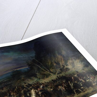 The Ravine, Campaign of 1809, 1843 by Nicolas Toussaint Charlet