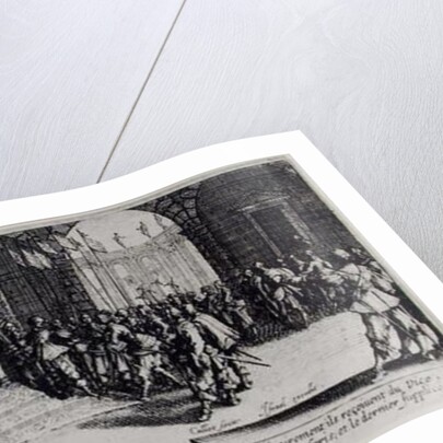 The Awarding of Honours, plate 18 from 'The Miseries and Misfortunes of War' by Jacques Callot