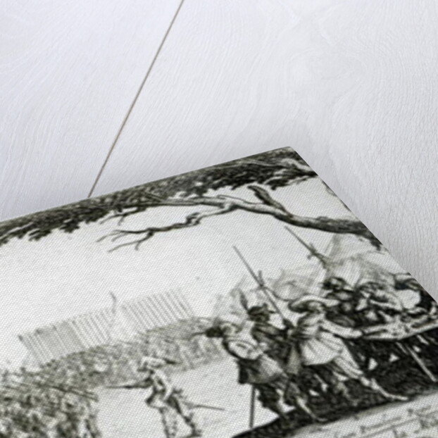 The Raising of an Army by Jacques Callot