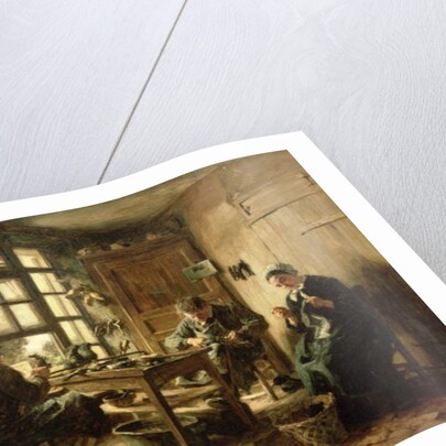 The Cobblers, 1880 by Leon Augustin Lhermitte