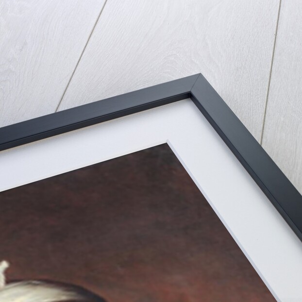 Portrait of a black man holding a bow, c.1697 by Hyacinthe Francois Rigaud