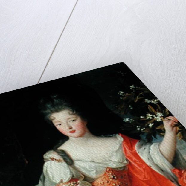 Portrait of Louise-Francoise de Bourbon late 17th century by French School