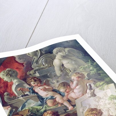 Genius Teaching the Arts, 1761 by Francois Boucher