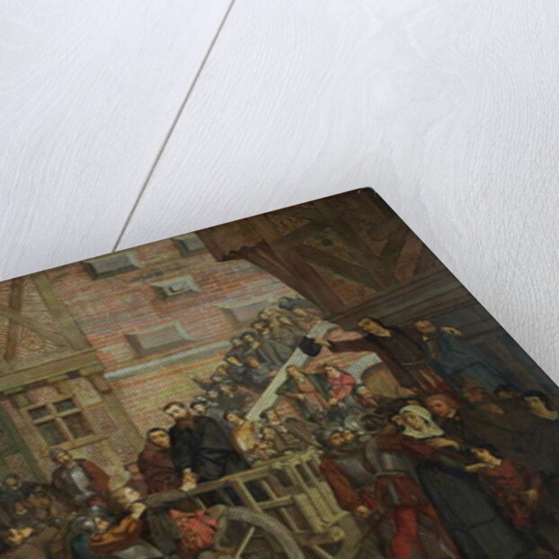 Torture of Etienne Dolet by Leon Charles Adrien Bailly