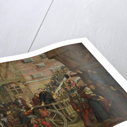 Torture of Etienne Dolet by Leon Charles Adrien Bailly