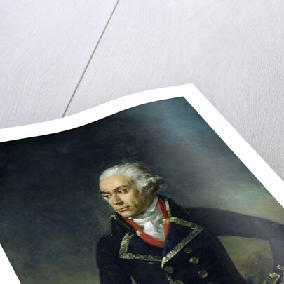 Charles-Francois du Perier Dumouriez after a painting by Jean Antoine Houdon, 1834 by Jean Sebastien Rouillard