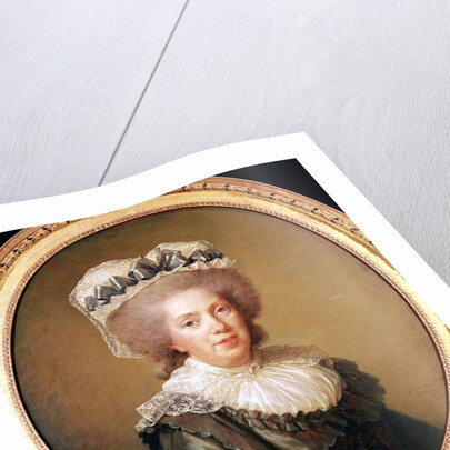 Portrait of Adelaide de France 1791 by Elisabeth Louise Vigee-Lebrun