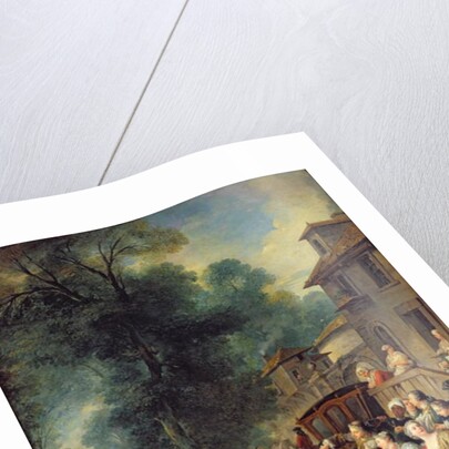 The Hunt Lunch, 1737 by Jean Francois de Troy