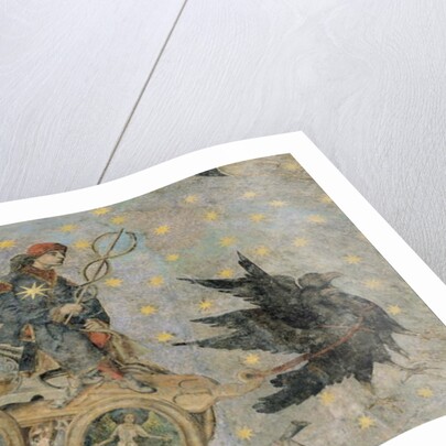 The Chariot of Mercury, detail from the vaulting of the 'Cielo de Salamanca', c.1480-90 by Fernando Gallego