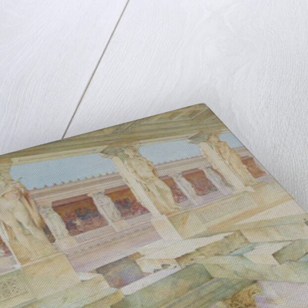 Study of a Roman Temple by Georges Paul Chedanne