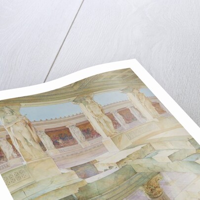 Study of a Roman Temple by Georges Paul Chedanne