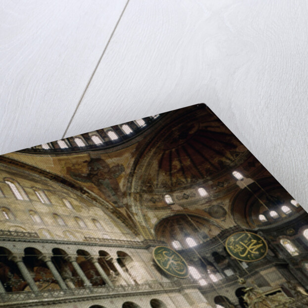 View of the nave by Byzantine School