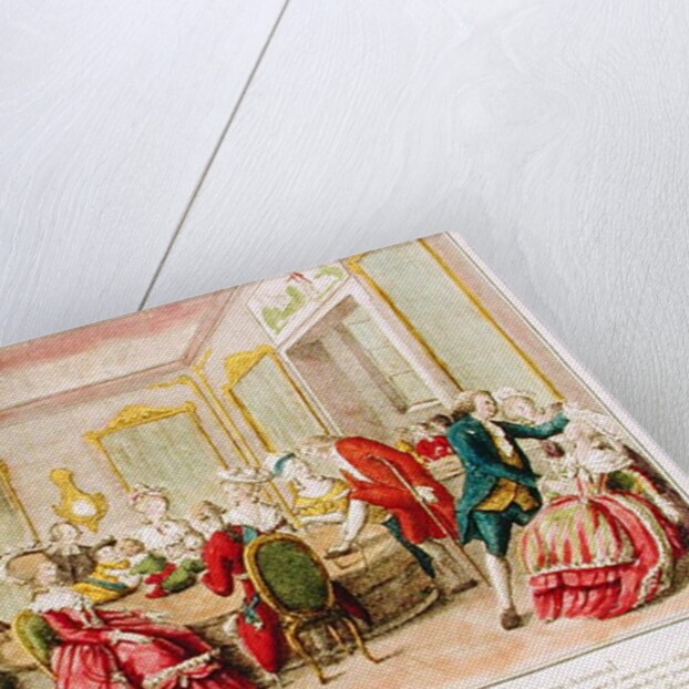 Hypnotism Session with Franz Anton Mesmer 1784 by French School