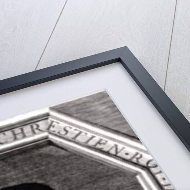 Portrait of Louis XIII engraving by Jean Morin by Philippe de Champaigne