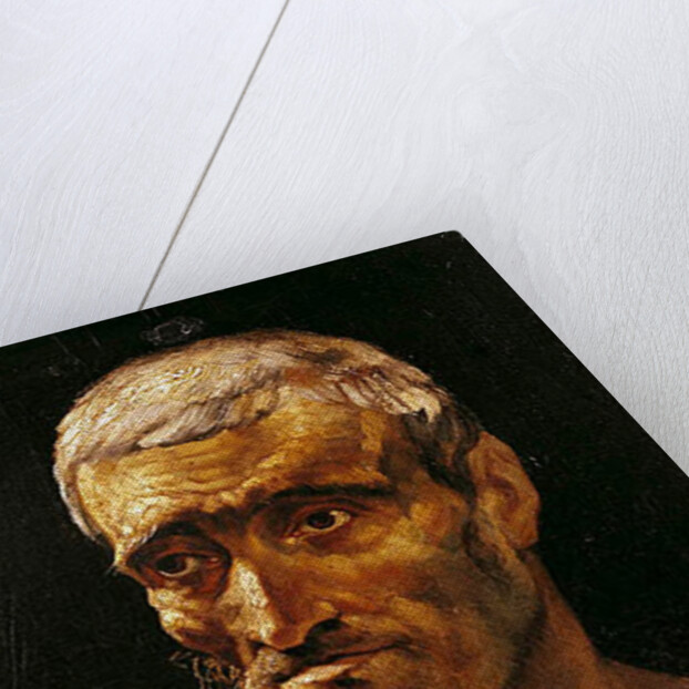 Head of a Shipwrecked Man, study for the Raft of Medusa, 1817-19 by Theodore Gericault